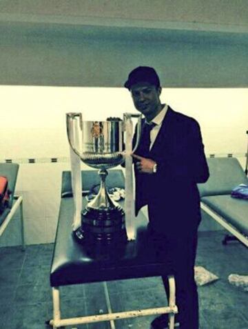 La fiesta del campeón desde las redes sociales. Cristiano Ronaldo.