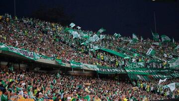 Atl&eacute;tico Nacional es el equipo colombiano con m&aacute;s hinchada en los &uacute;ltimos 10 a&ntilde;os. 