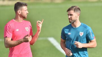 Unai Sim&oacute;n con Yeray.