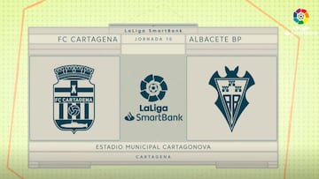 Resumen y goles del Cartagena vs Albacete de LaLiga SmartBank