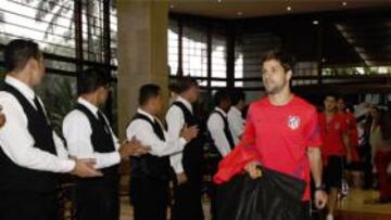 "Es un placer y una alegría vestir la camiseta del Atleti"