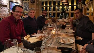 Emery y Setién, los últimos invitados del jeque del Almería