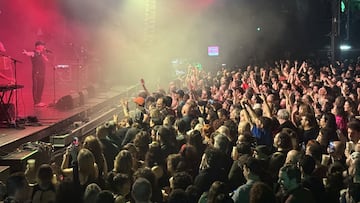 Javi Ferrara, el concierto de Parquesvr en La Riviera.