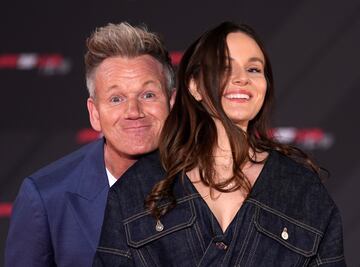 El popular chef britnico Gordon Ramsay y su mujer, Tana Ramsay.