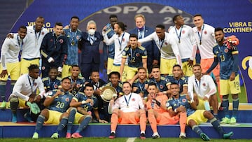 Este es el balance de la Selección Colombia que terminó tercero en la Copa América, luego de vencer a Perú 3-2 en Brasilia. Rueda afianzó el 4-4-2