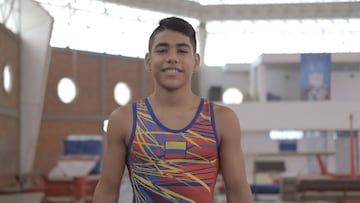 Ángel Gabriel Barajas fue el elegido por las medallistas olímpicas Mariana Pajón y Caterine Ibargüen como ganador de la campaña Oster te Inspira.