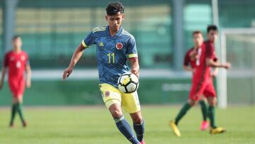 Luis Quintero, el juvenil que España le quiere quitar a Colombia