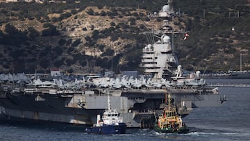 The Navy’s flagship warship can launch cutting-edge aircraft, but thousands of sailors are currently battling a very different kind of traffic.