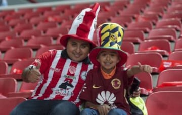 Así el color del Necaxa vs América en imágenes