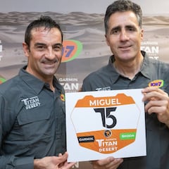 Miguel Indurain vuelve a la competición en la Titan Desert