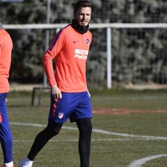 Saúl ya tiene el alta médica y apunta a titular ante el Getafe
