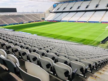 El escenario deportivo está situado en Sao Paulo y acogerá el partido de los cuartos de final de Copa América entre Colombia y Chile.