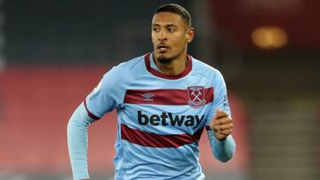 Haller con el West Ham.