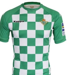 Nueva camiseta del Betis: cambia las rayas por el estilo 'ajedrezado'