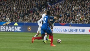 France vs. Spain at the Stade de France