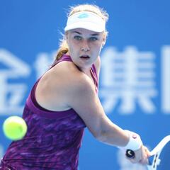 Blinkova aclara el camino de Muguruza al eliminar a Bencic