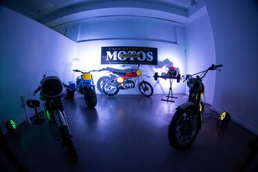 Exposición Motos Made In Spain, en Alcalá de Henares (Madrid).