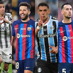 Busquets, Luis Suárez, Jordi Alba y Di María: los socios para Messi que baraja Inter Miami