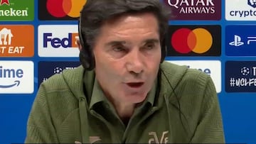 Marcelino se ‘enzarza’ con un periodista inglés por las acusaciones de violencia sexual sobre Thomas