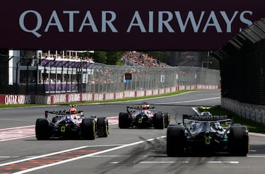 Piastri lidera y Sainz también tiene problemas