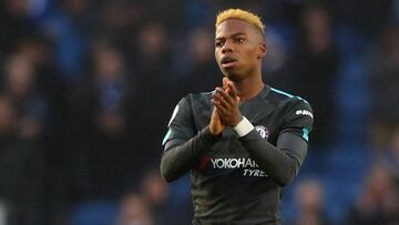 Musonda, con el Chelsea.