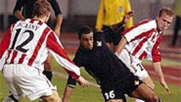 <B>GOLEADOR</B>. Denilson marcó el tanto de la victoria verdiblanca.