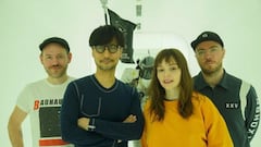 Hideo Kojima junto al grupo Chvrches