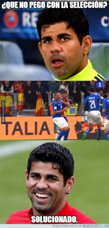 Los memes del Italia-España