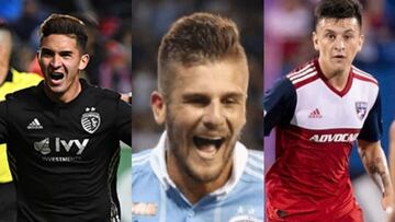 Los tres chilenos que animan la actual temporada en la MLS