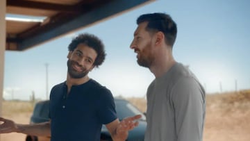 Messi vs. Salah: el nuevo spot de la Champions que es viral