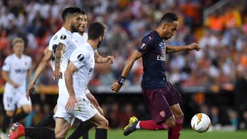 Resumen y goles del Valencia vs. Arsenal de la Europa League