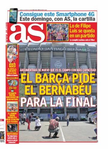 Portadas de la prensa mundial