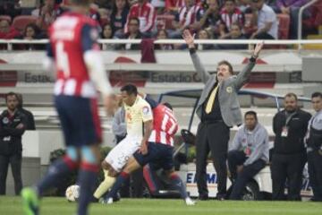 El primer tiempo terminó con 0 disparos al arco del América.