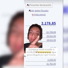 Una mujer lanza una queja tras enseñar lo que le toca pagar a Hacienda por la Renta: “No sé si reir o llorar”