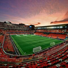 Así es Mestalla, el estadio donde la Selección Colombia juega ante Irak
