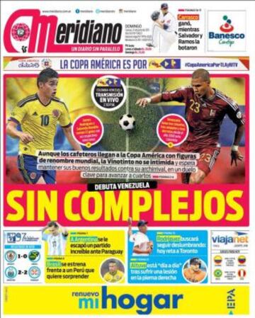 Portadas de la prensa deportiva