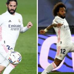Marcelo e Isco, ni para las emergencias