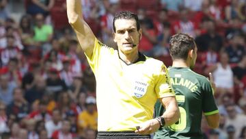 Mart¨ªnez Munuera arbitar¨¢ el derbi Real Madrid-Atl¨¦tico