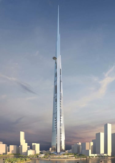 Su altura final se mantiene en secreto por razones competitivas, pero está diseñada para superar los 1,000 metros (1 km) de altura. Esto la hará al menos 172 metros más alta que el actual poseedor del récord, el Burj Khalifa de Dubái.