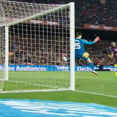 Los 2 goles de Arturo Vidal en Barcelona durante el 2018