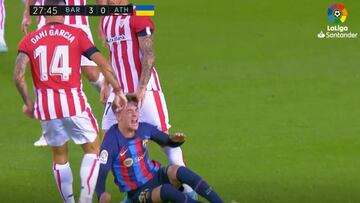 El entradón a Gavi donde más duele que indigna al culé: tuvo que abandonar...