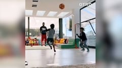 El video de Mateo Messi aprendiendo a rematar de cabeza que triunfa en redes