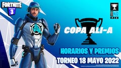 Copa Ali-A en Fortnite: cómo conseguir gratis su skin al participar en el torneo