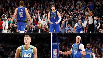 Luka Doncic podría formar junto a Kristaps Porzingis y Seth Curry un big three que asegure el futuro de los Dallas Mavericks de la NBA
