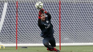 Keylor Navas, dispuesto a pelear el puesto. 