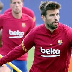 ¡Piqué entra en la lista para ser titular ante el PSG!