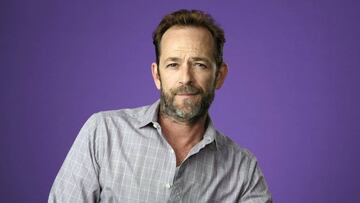 El actor Luke Perry en un posado de 2018.