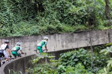 La sexta etapa de la Vuelta Colombia se corrió entre Ibagué y Salento, sobre 136,6 kilómetros. Los corredores se enfrentaron al temible Alto de La Línea.