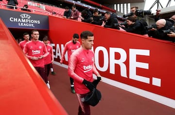 Philippe Coutinho returned to Anfield with Barcelona in the Champions League semi-final in May.