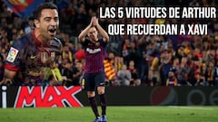 Las cinco virtudes por las que Arthur recuerda a Xavi